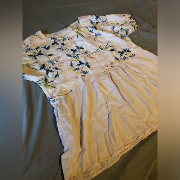 ♦️Valentina Naldi | Linen Floral Top - Picture 2 of 4